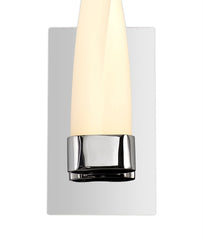 Stabser Wall Lamp Small, 2 x 5W LED, 3000K, 700lm, IP44, Polished Chrome, 3yrs Warranty