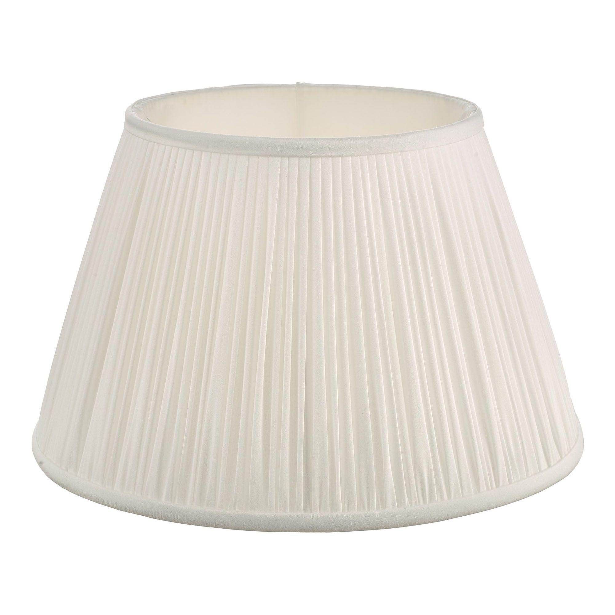 Ulyana Pleated Shade 35cm Ivory - Cusack Lighting