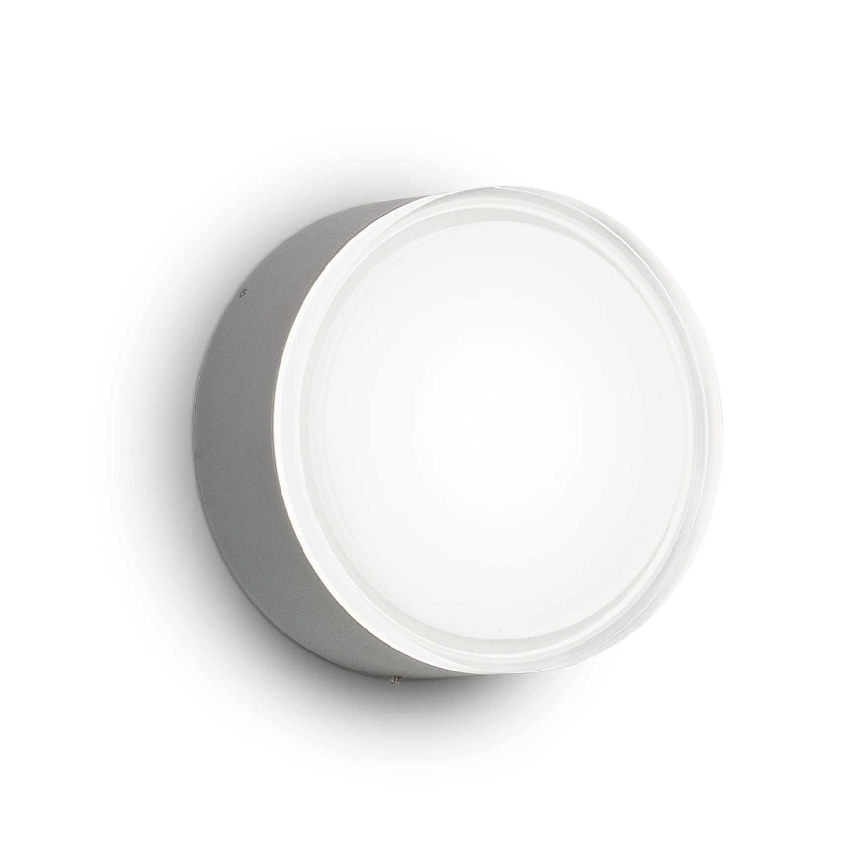 Urano Flush Ceiling Light - Anthracite/White Finish - Cusack Lighting