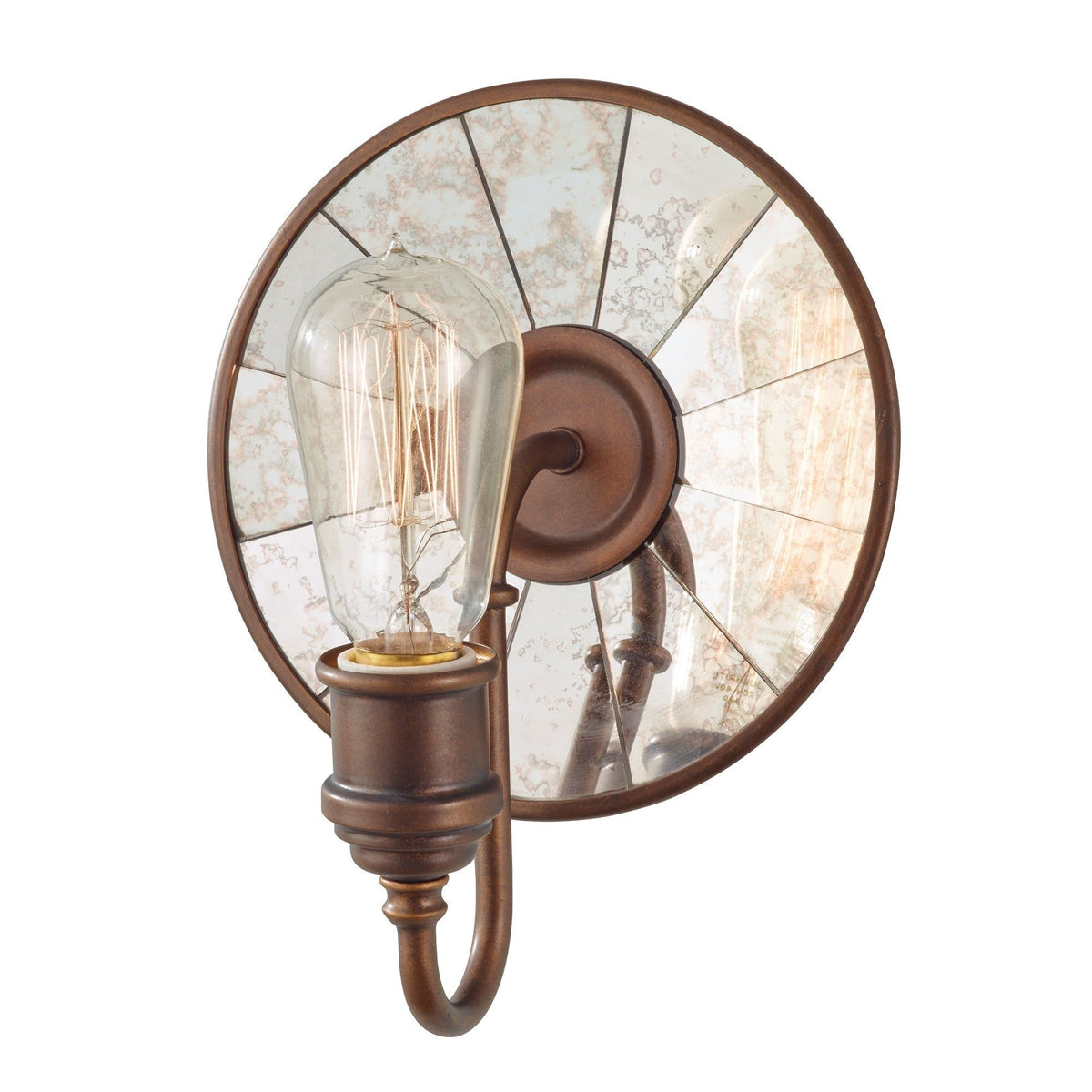 Urban Renewal 1Lt Wall Light - Astral Bronze Finish