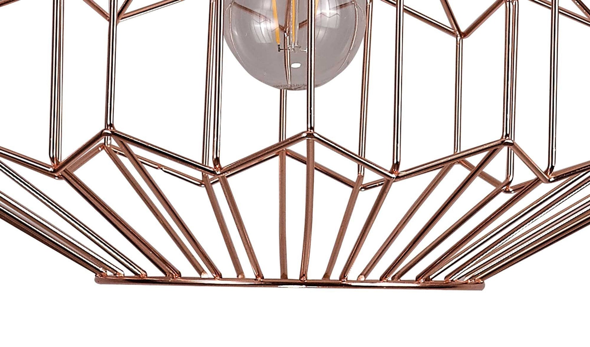 Atomver Medium Pendant, 1 x E27, Antique Copper & Black IP20