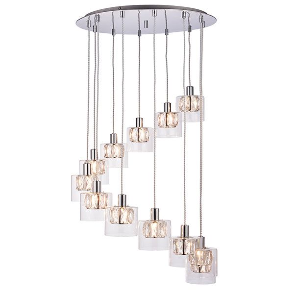 Corina 12lt pendant 76518 - Cusack Lighting