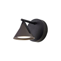 Saiths Wall Lamp 1 Light, 1 x 3W LED, 3000K, 110lm, Sand Black/Grey, 3yrs Warranty