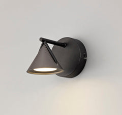 Saiths Wall Lamp 1 Light, 1 x 3W LED, 3000K, 110lm, Sand Black/Grey, 3yrs Warranty