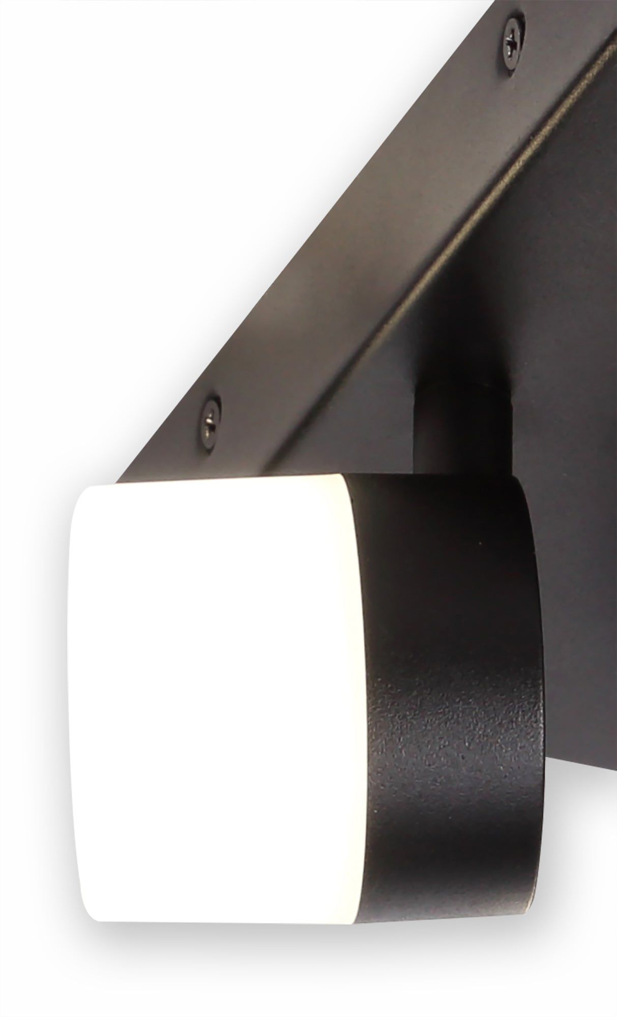 Zap 4 Light Adustable/Fixed Ceiling,  IP44, Polished Chrome, Sand Black 3yrs Warranty