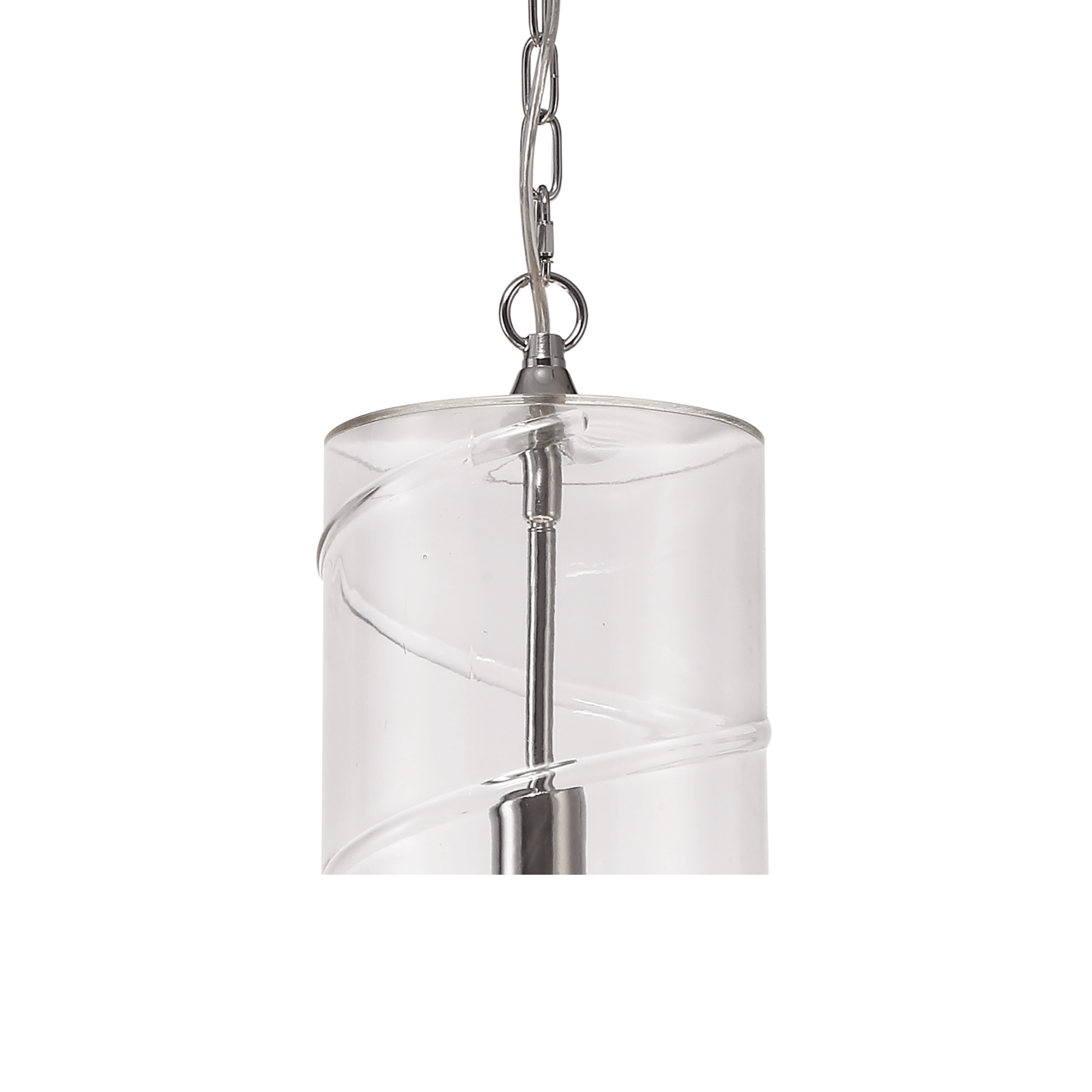 Zara Pendant Antique Brass/Amber, Chrome/Clear, Matt Brass/Smoked