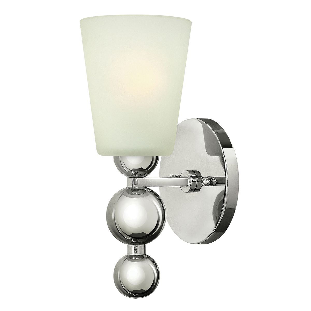 Zelda 1 Light Wall Light – Vintage Brass/Polished Nickel