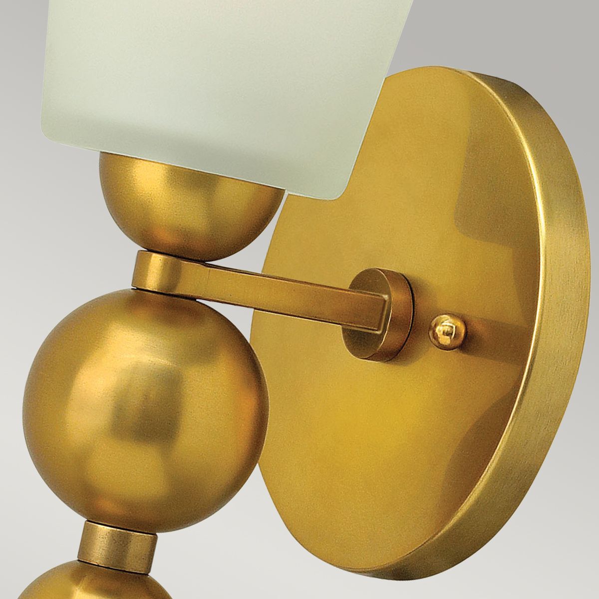Zelda 1 Light Wall Light – Vintage Brass - Cusack Lighting